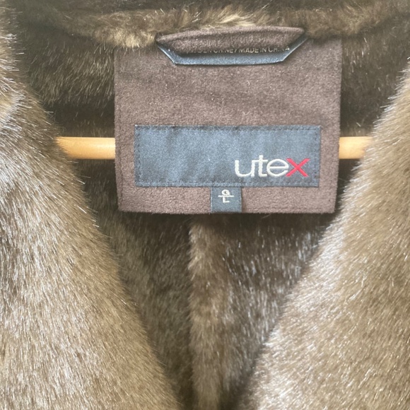 UTEX women's sheepskin coat - Picture 13 of 15